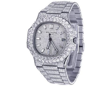 vvs diamond patek philippe|Patek Philippe Nautilus 5711/1A.